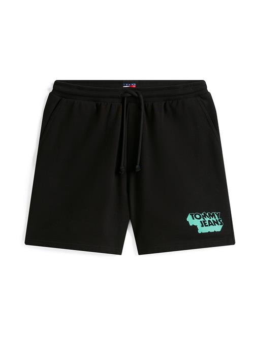 Tommy Jeans Bukser  lyseblå / sort