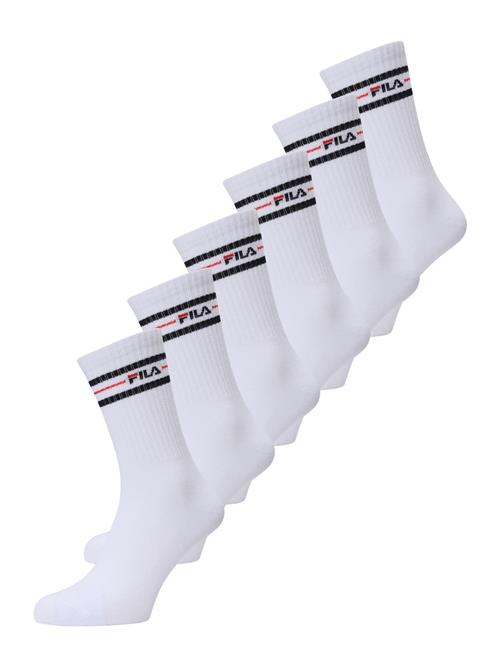 FILA Sokker  rød / sort / hvid