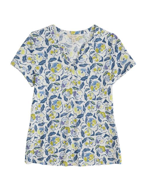 Seasalt Cornwall Shirts 'Waterflow'  blå / navy / gul / lysegrå