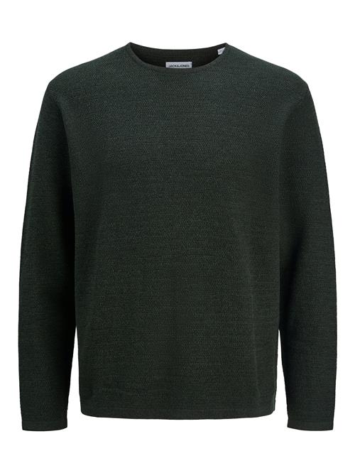 JACK & JONES Pullover 'JJEGeorge'  mørkegrøn