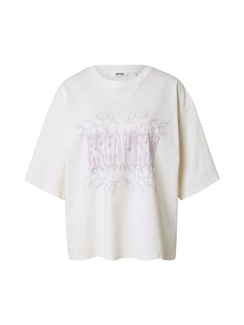 Monki Shirts  lilla / lysviolet / hvid