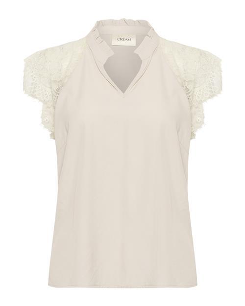 Cream Bluse 'Nola'  creme