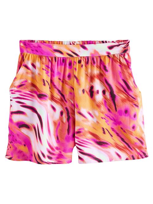 Next Bukser  orange / neonpink / sort / hvid