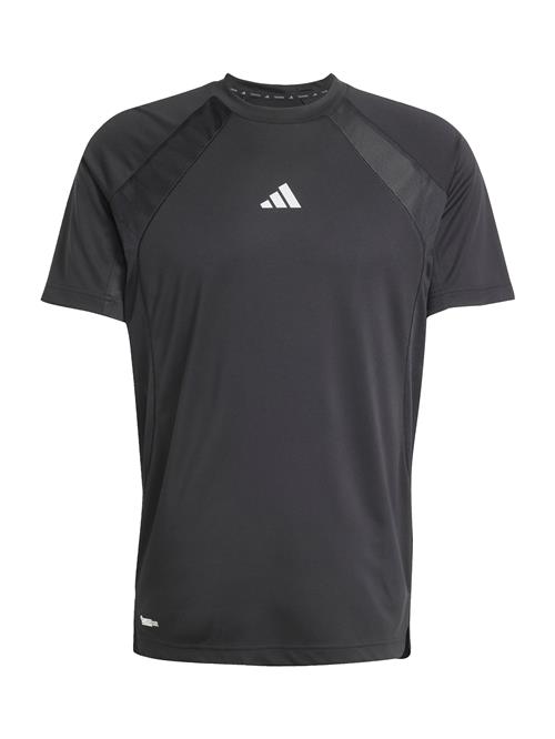 ADIDAS PERFORMANCE Funktionsskjorte 'Tech App'  sennep / sort / hvid