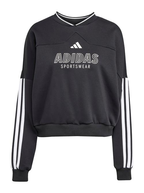 ADIDAS SPORTSWEAR Sportsweatshirt 'TIRO'  sort / hvid
