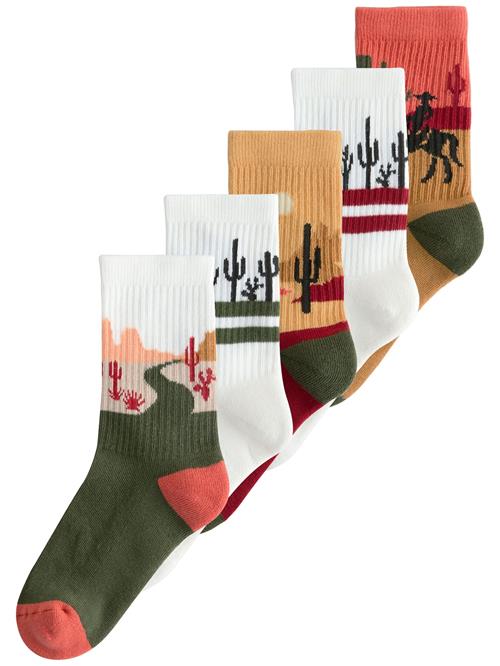 Next Sokker  pueblo / gran / sort / hvid