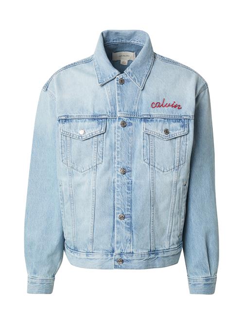 Calvin Klein Jeans Overgangsjakke '90S'  blue denim / rød