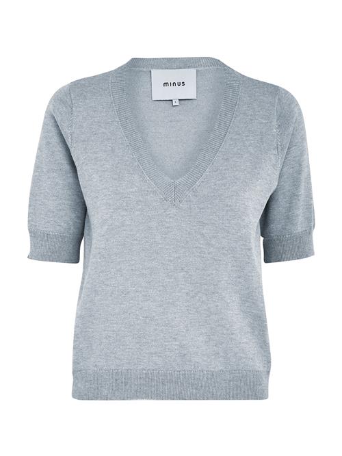 minus Pullover 'Milla'  grå-meleret