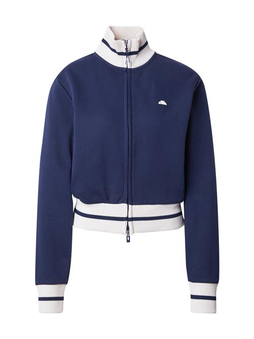 ELLESSE Sweatjakke 'Sanita'  navy / hvid