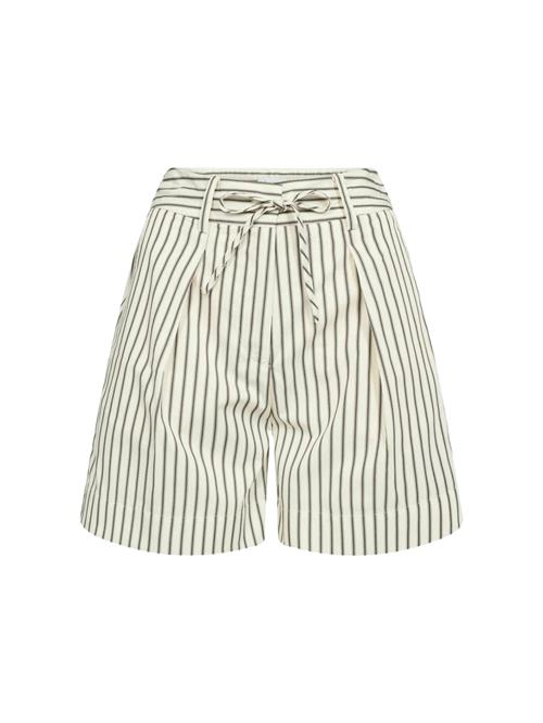 Levete Room Bukser 'LUCILLA'  mørkebrun / hvid