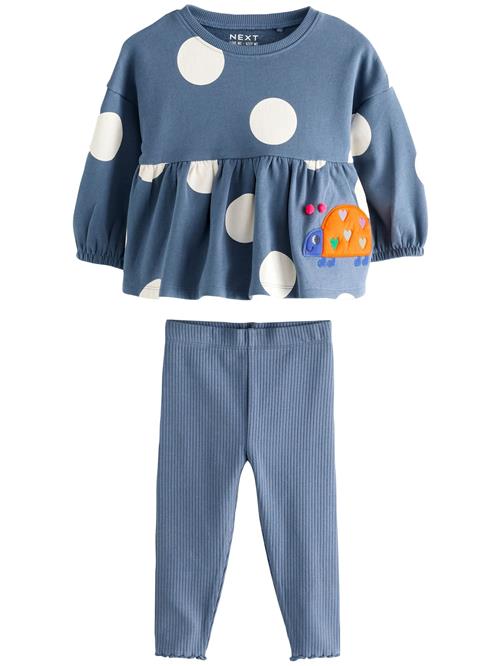 Next Sæt  blå / orange / hvid