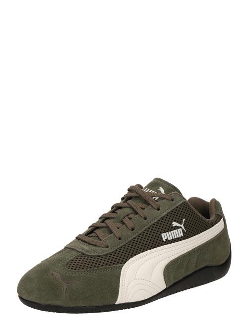 PUMA Sneaker low 'Speedcat'  mørkegrøn / naturhvid