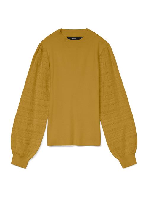 VERO MODA Pullover 'VMNEWLIMONE'  gylden gul