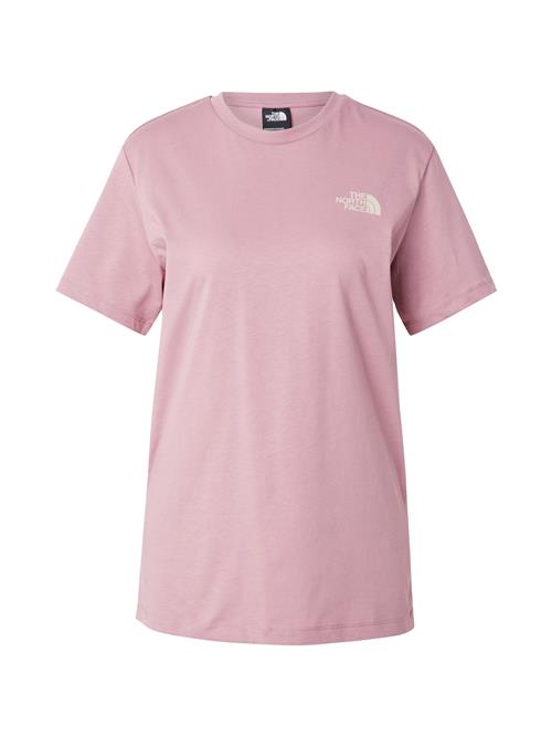 THE NORTH FACE Shirts 'Redbox'  beige / gammelrosa / hvid