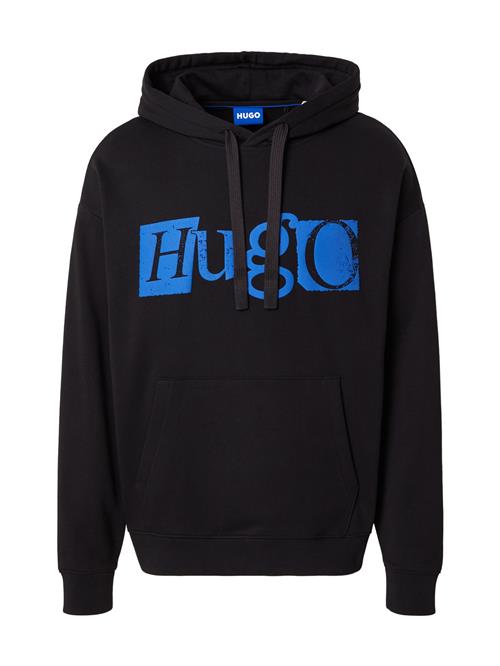 HUGO Sweatshirt 'Nildi'  blå / sort