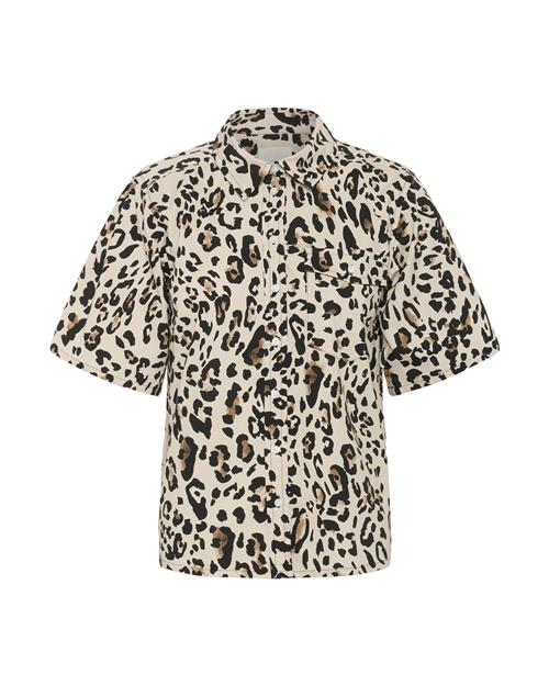 Part Two Shirts  beige / sort