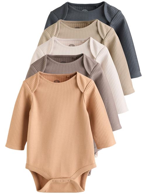 Next Sparkedragt/Body  brokade / cappuccino / antracit / lyseorange / uldhvid