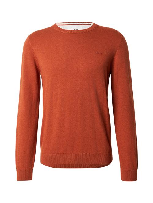 s.Oliver Pullover  rustrød