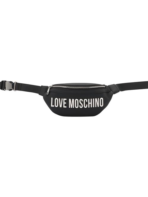 Love Moschino Bæltetaske  sort / sølv