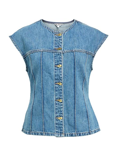 OBJECT Vest 'OBJDivona'  blue denim