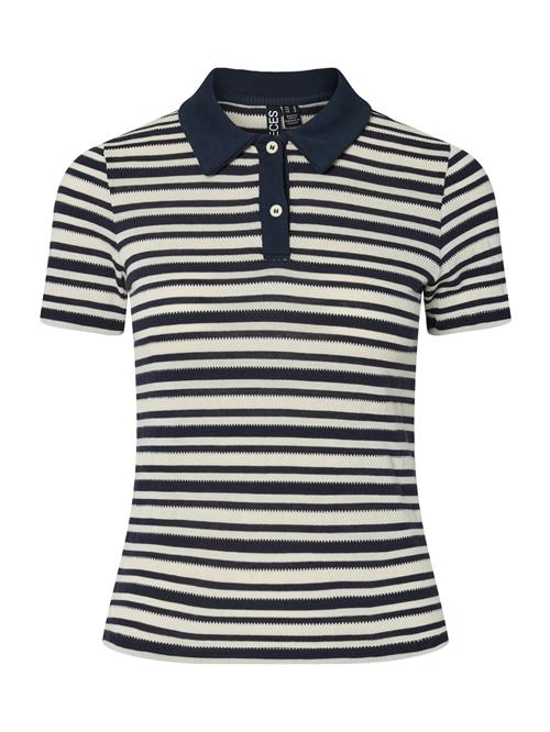 PIECES Shirts 'PCJessie'  marin / hvid