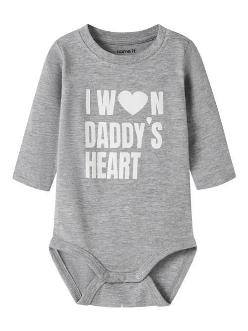 NAME IT Body Banks Grey Melange Cloud Dancer