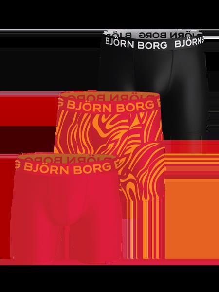 Björn Borg Sports Microfiber Boxers 3-pack Sort, S