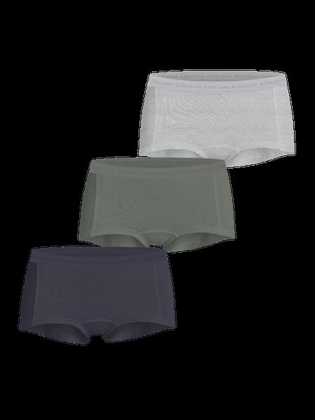 Björn Borg Everyday Cotton Boxer Shorts 3-pack Grøn, XS
