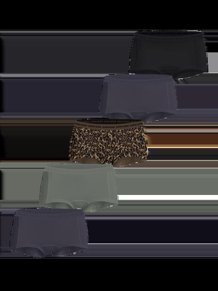 Björn Borg Everyday Cotton Boxer Shorts 5-pack Sort, M