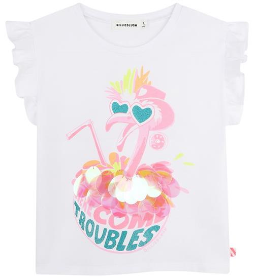 Billieblush T-shirt - Hvid m. Print