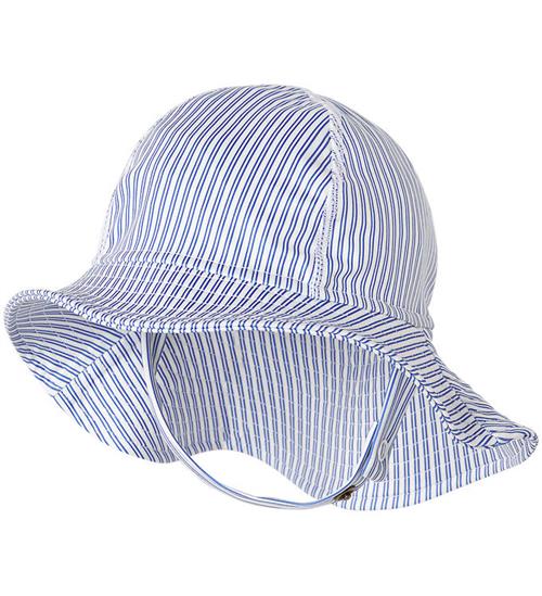 Marmar Badehat - UV40+ - Alba Splash Long - Bolich Blue Stripe