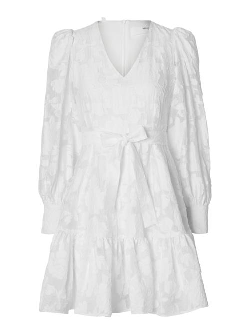 SELECTED Kjole 'SLFCALLI-SADIE'  hvid