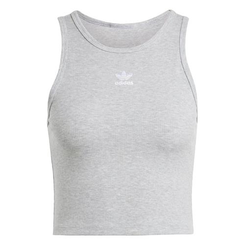 ADIDAS ORIGINALS Overdel 'Essentials'  grå-meleret / hvid