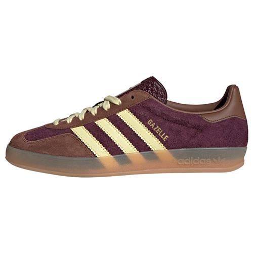 ADIDAS ORIGINALS Sneaker low 'Gazelle'  brun / pastelgul / guld / vinrød