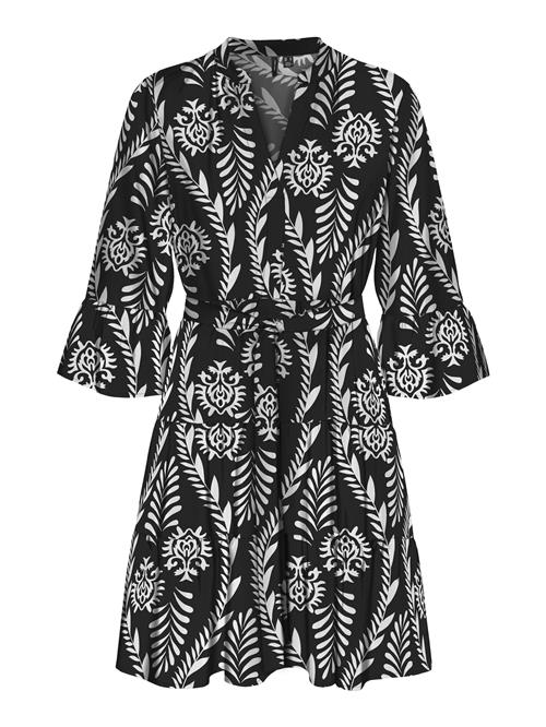VERO MODA Kjole  sort / hvid