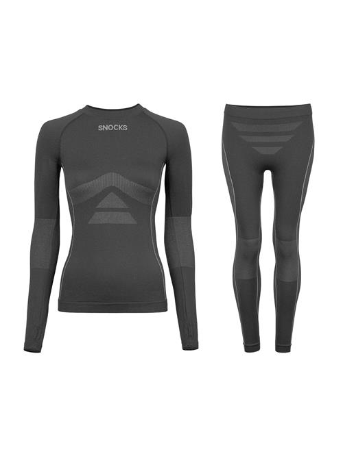 SNOCKS Base Layer  grå / mørkegrå