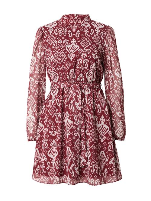 Trendyol Kjole  carminrød / hvid