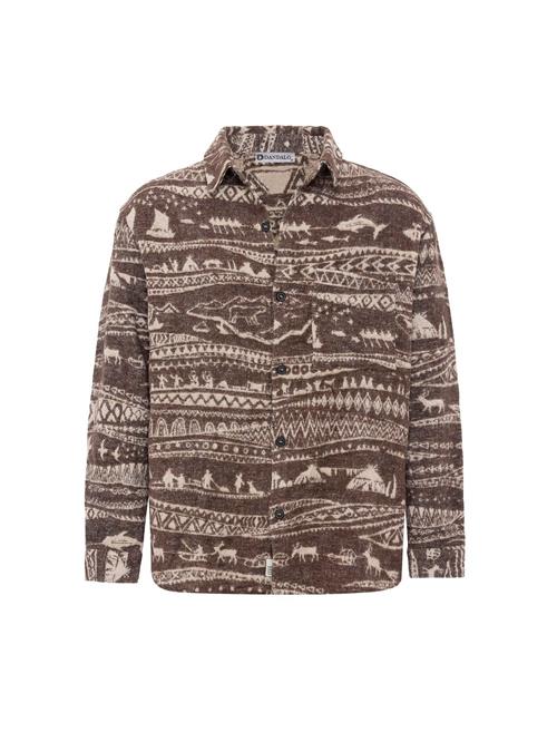 Dandalo Skjorte  lysebeige / brun