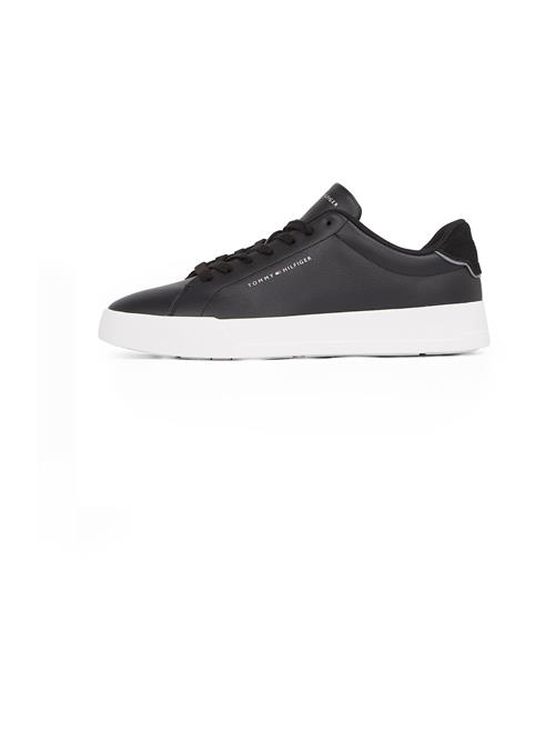 TOMMY HILFIGER Sneaker low 'Court Ess'  sort / hvid