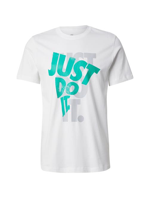 Nike Sportswear Bluser & t-shirts  turkis / grå / hvid