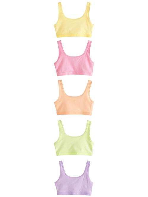 Next Overdel  mørkegul / lysegrøn / lilla / orange / pink