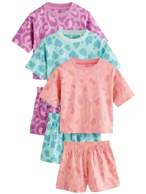 Next Nattøj  mint / lilla / orange / laks