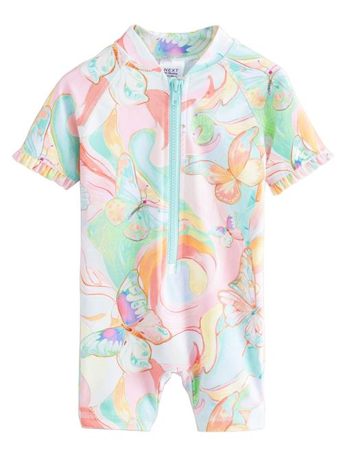 Next Badedragt  lyseblå / lysegrøn / orange / pink