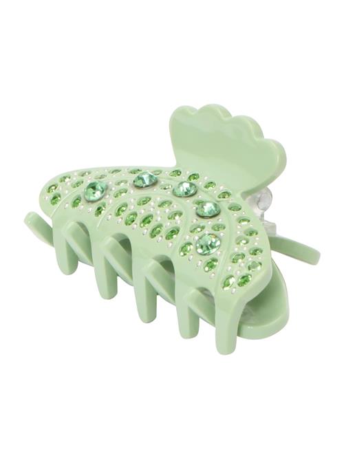 SUI AVA Hårsmykke 'Helen Bloom'  lysegrøn / hvid