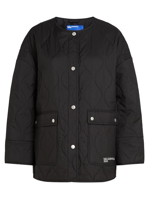 KARL LAGERFELD JEANS Overgangsjakke  sort