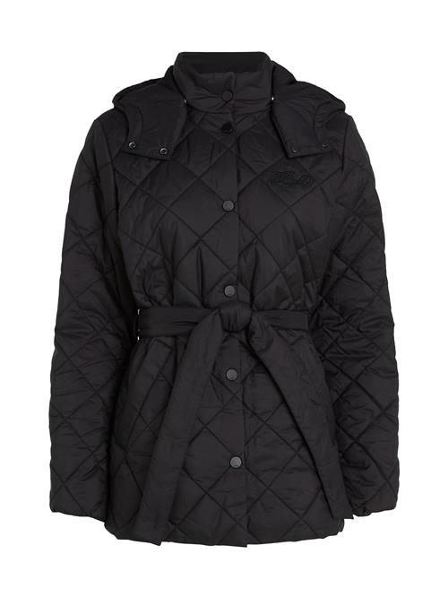 Karl Lagerfeld Overgangsjakke  sort