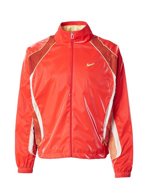 Nike Sportswear Overgangsjakke  orangerød / hvid