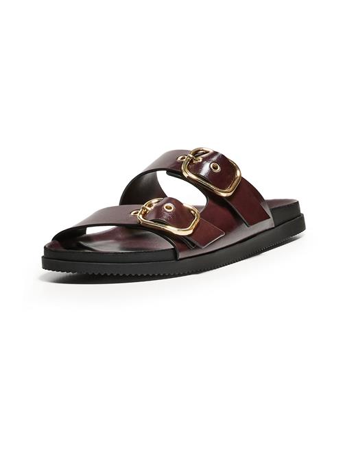 Bershka Pantoletter  burgunder