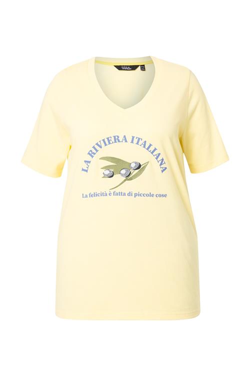 Ulla Popken Shirts  royalblå / lysegul / oliven / hvid