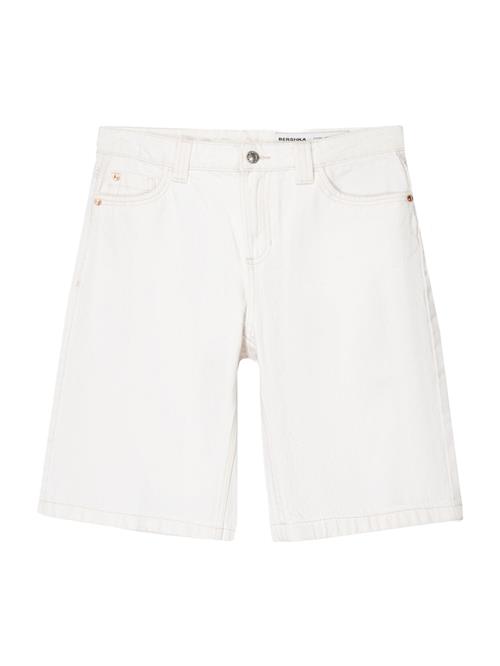 Bershka Jeans  white denim